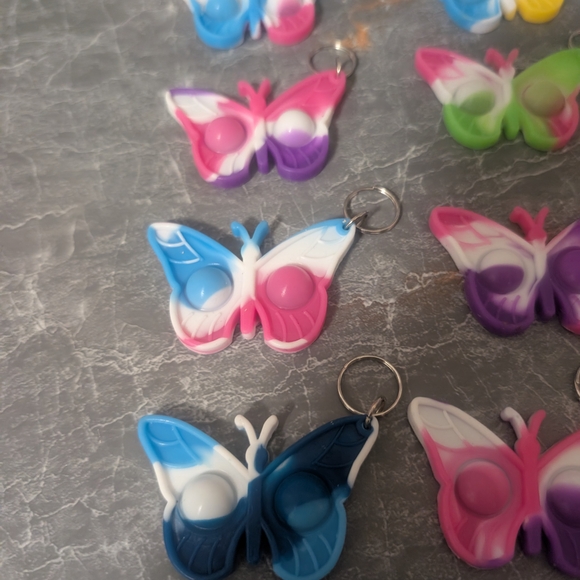 Colorful Butterfly Keychains - Picture 2 of 8